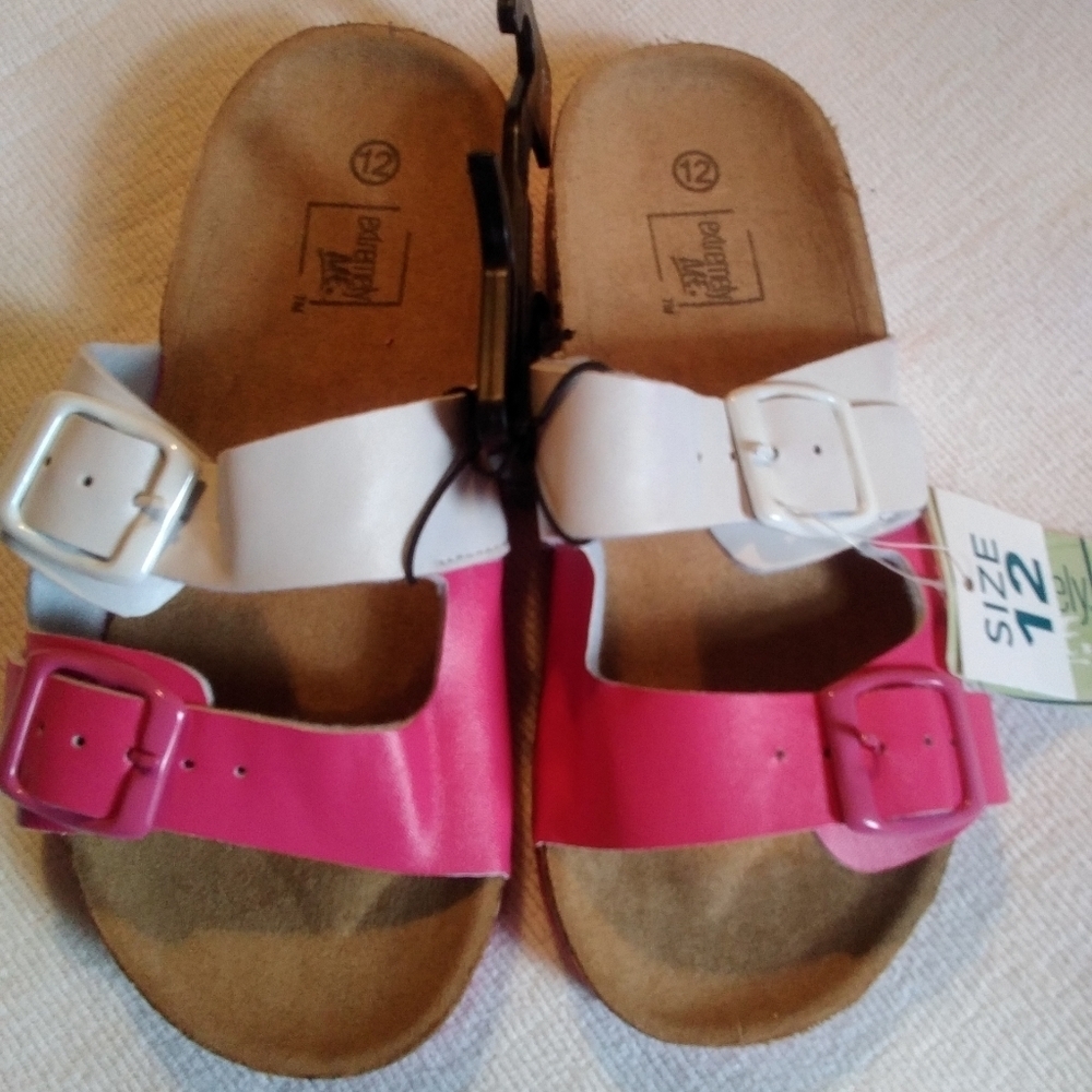 Brand new youth girls sandals size 12